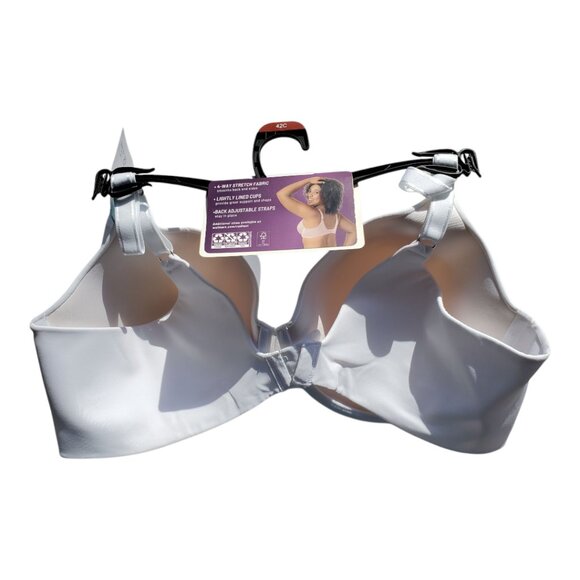 Vanity Fair SZ 42C Women's Underwire Full Coverage T-Shirt Bra White - Picture 7 of 7